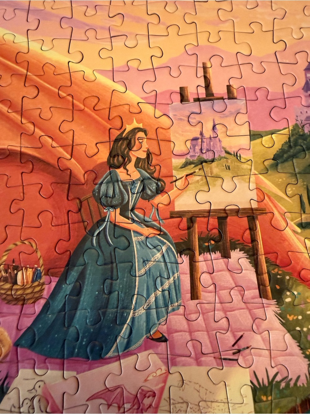 Puzzle by Trevell. 500ct. Fairytale Painting